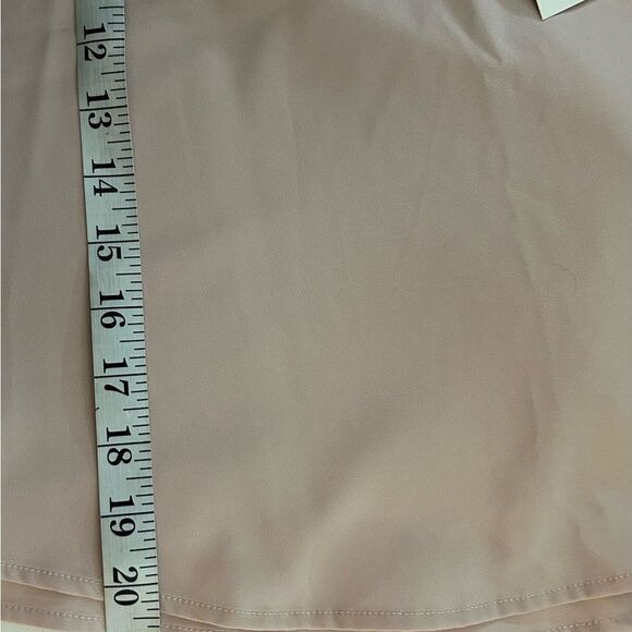 TOBI Nude Light Tan Flowy Sleeveless Lined Camisole Top Size XS New with Tags - Picture 7 of 9